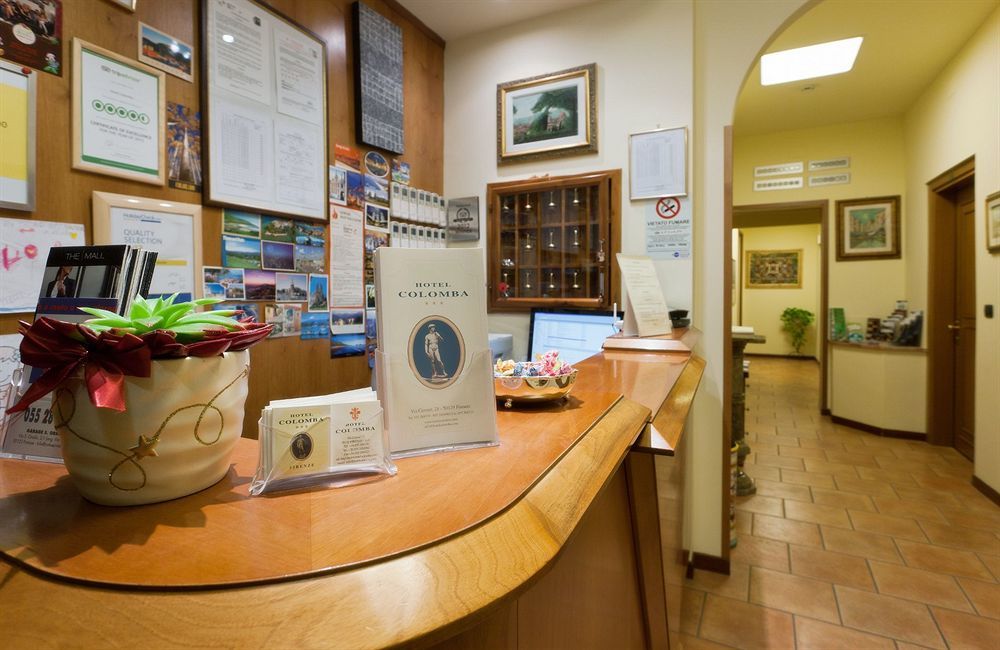 Hotel Colomba Firenze Bagian luar foto